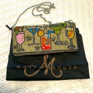Mary Francés Happy Hour Cocktails Clutch/Crossbody